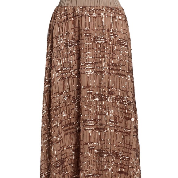 NWT En Saison midi sequin midi skirt - Picture 3 of 8